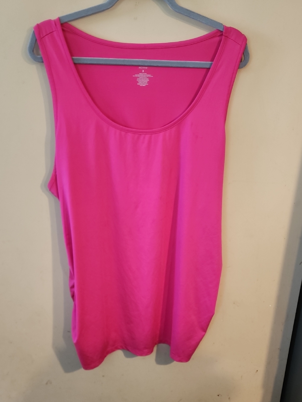 torrid Bright Pink Scoop Neck Tank